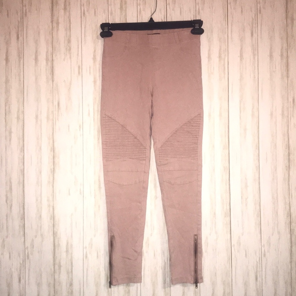Beulah Style Pink Embellished Jegging